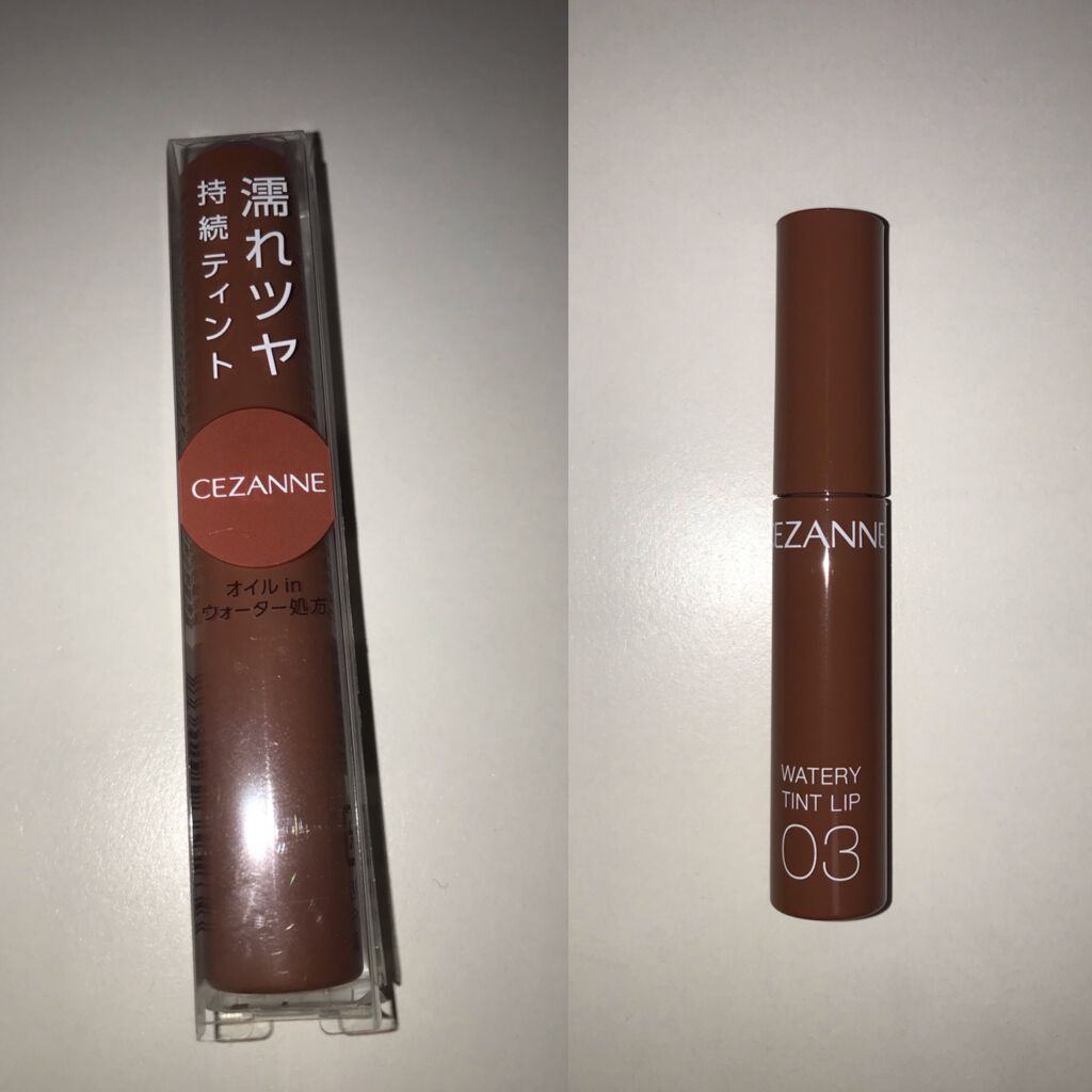 ウォータリーティントリップ/CEZANNE/リップティントを使ったクチコミ(2枚目)
