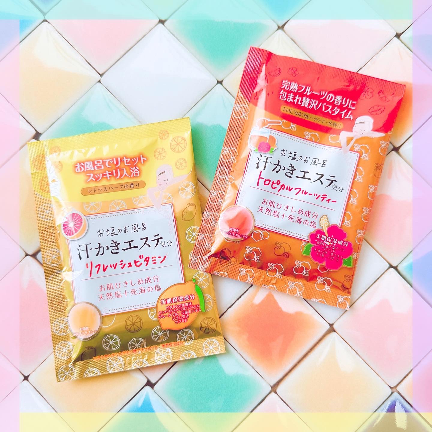 汗かきエステ気分 モイストハピネス/マックス/無機塩系入浴剤を使ったクチコミ（1枚目）