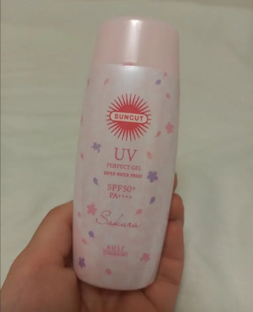 フレグランスUV パーフェクトジェル 桜＆ピーチの香り/サンカット®/日焼け止め・UVケアを使ったクチコミ（2枚目）