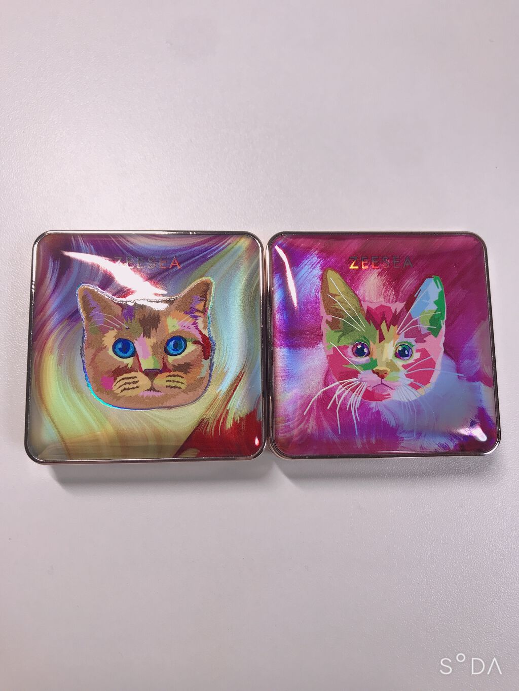 アニマルアイシャドウ(4シェード)/ZEESEA/アイシャドウパレットを使ったクチコミ(2枚目)