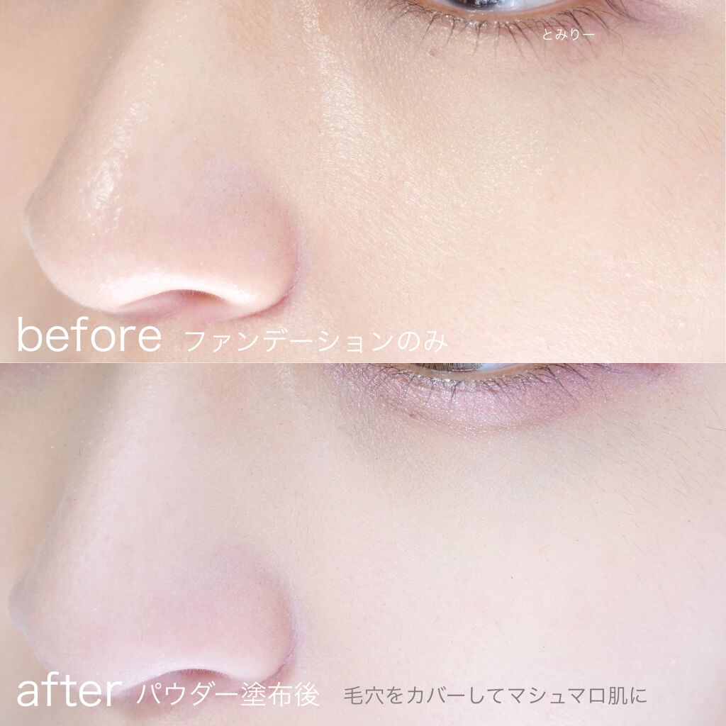 アドバンスドエシリアルスムースオペレーター ルースパウダー/THREE/ルースパウダーを使ったクチコミ（2枚目）