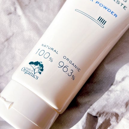 ホワイトニング トゥースペースト <シルクパウダー> 100g/made of Organics/歯磨き粉の画像