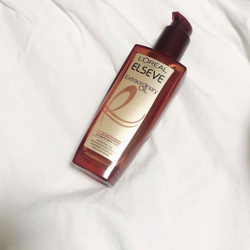 エルセーヴ エクストラオーディナリー オイル セラム/ロレアル パリ/ヘアオイルを使ったクチコミ(1枚目)