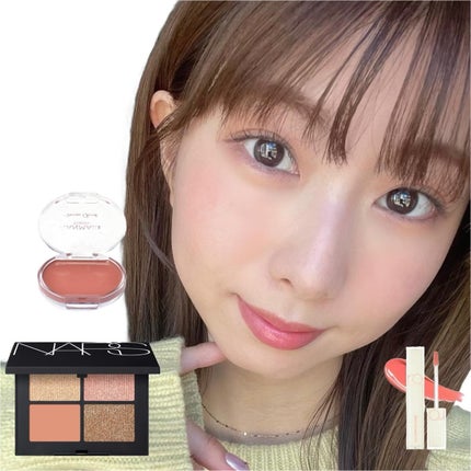 中島愛蘭 on LIPS 「NARSの左上ラメを重ねるとシアーに見えて本当にかわいい😚🌼ツ..」(1枚目)