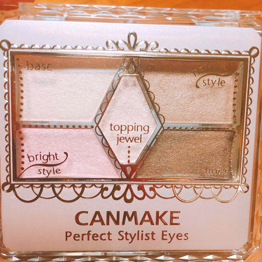 【旧品】パーフェクトスタイリストアイズ/キャンメイク/アイシャドウパレットを使ったクチコミ（1枚目）