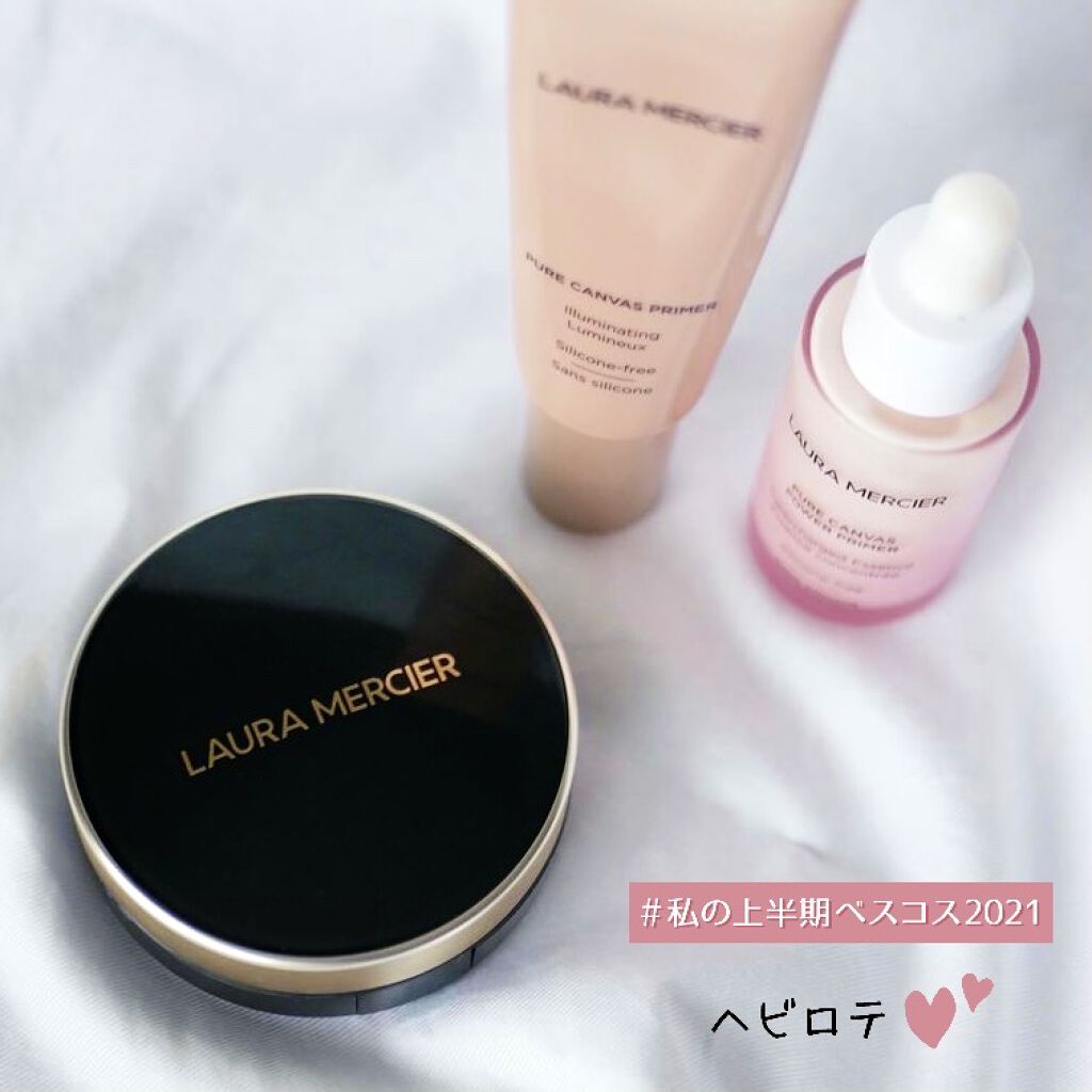 フローレス ルミエール ラディアンス パーフェクティング クッション 2W1/ローラ メルシエ/クッションファンデーションを使ったクチコミ（1枚目）