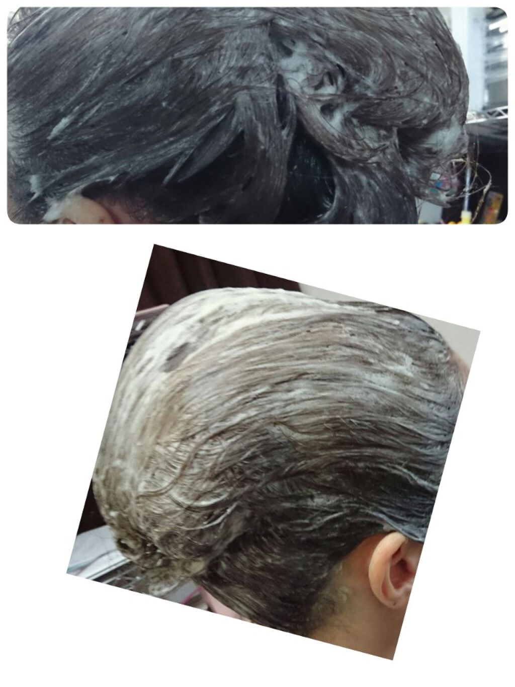 泡カラー/リーゼ/ヘアカラーを使ったクチコミ(2枚目)