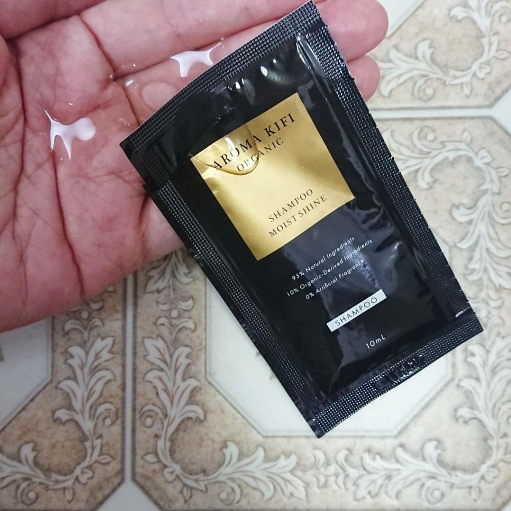 オーガニック シャンプー／トリートメント＜ダメージリペア＞/AROMA KIFI/シャンプー・コンディショナーを使ったクチコミ（2枚目）