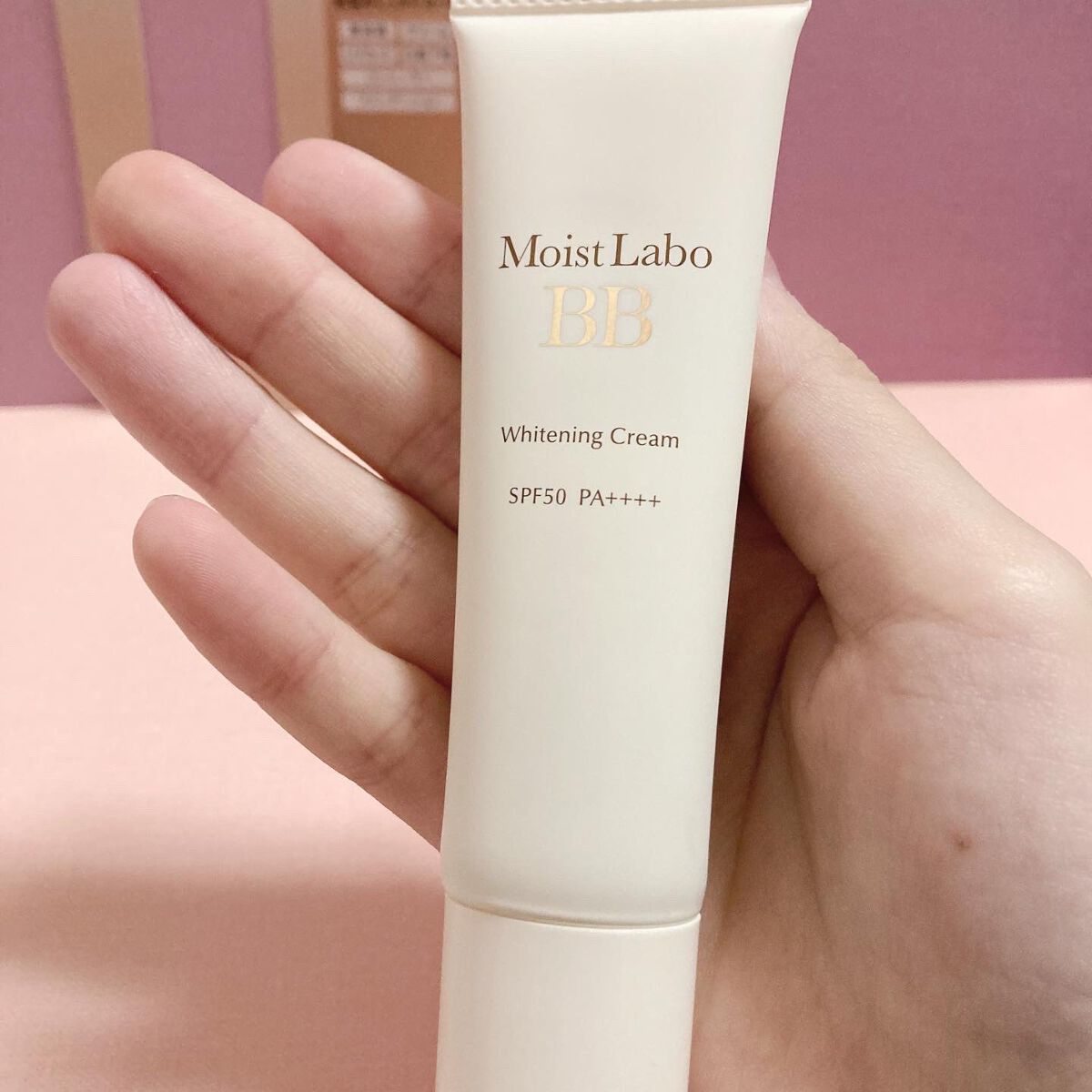 モイストラボ BBエッセンスクリーム/Moist Labo/BBクリームを使ったクチコミ(2枚目)