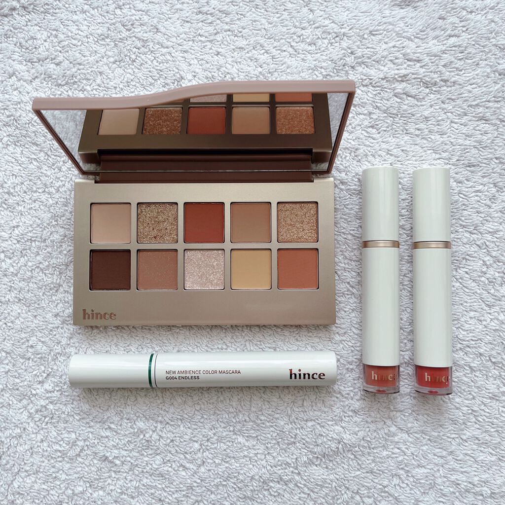 ニューアンビエンスカラーマスカラ G004エンドレス/hince/マスカラを使ったクチコミ（1枚目）