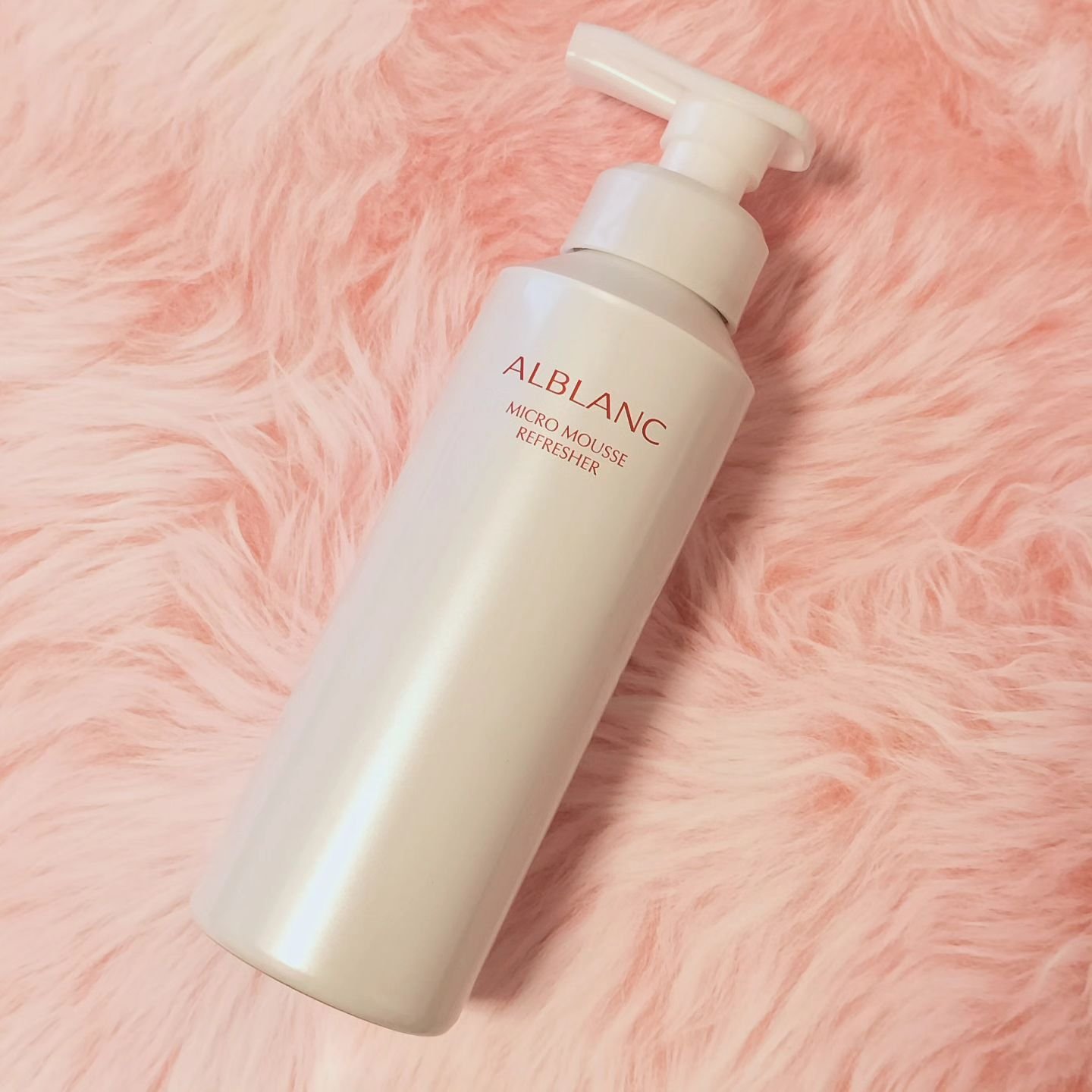 マイクロムース リフレッシャー/ALBLANC/泡洗顔を使ったクチコミ（1枚目）