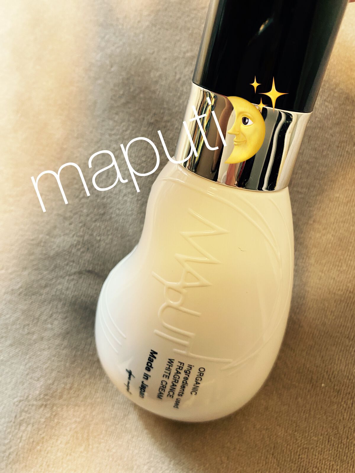 オーガニックフレグランスホワイトクリーム/MAPUTI/デリケートゾーンケアを使ったクチコミ（1枚目）