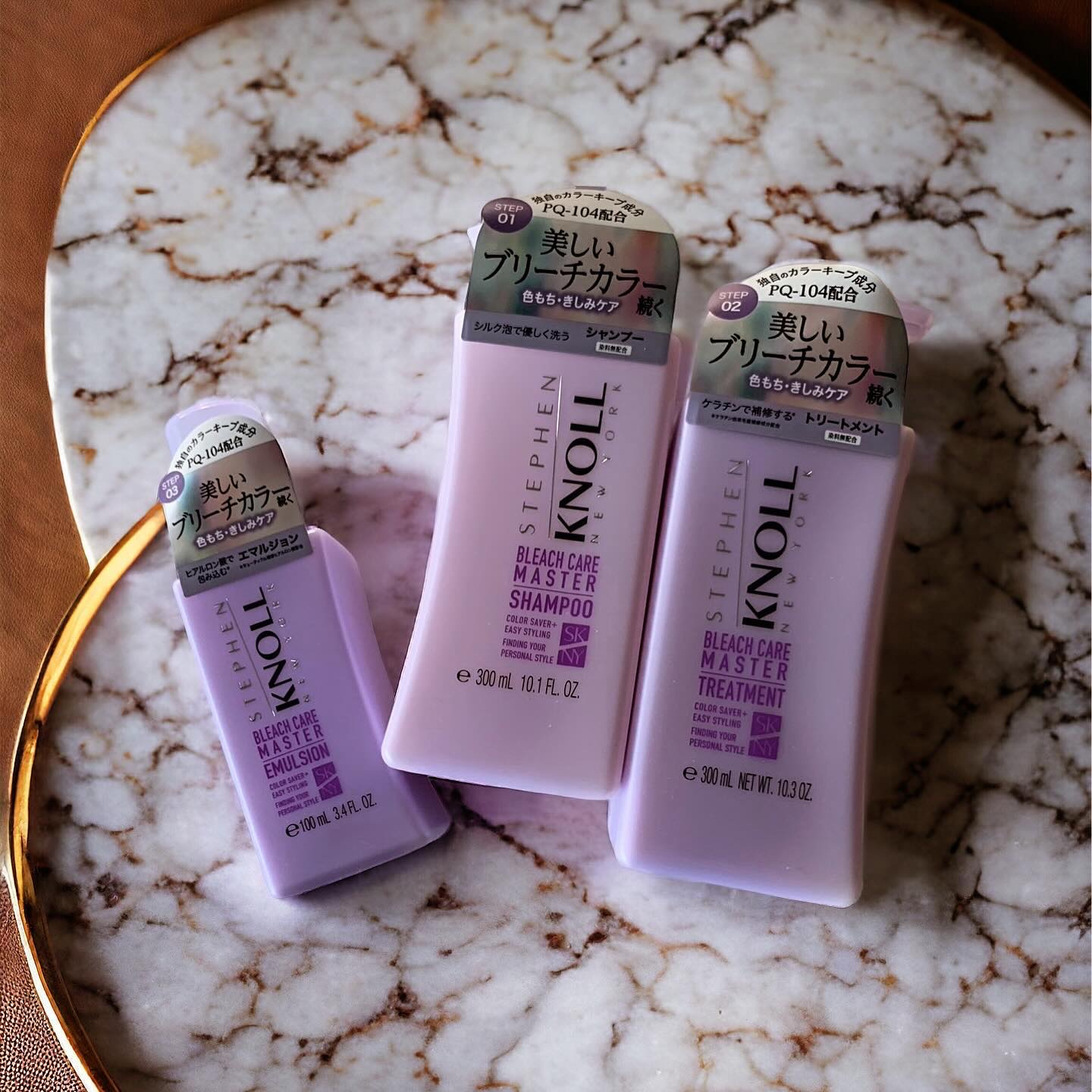 ブリーチケアマスター シャンプー/トリートメント/スティーブンノル ニューヨーク/市販シャンプーを使ったクチコミ（1枚目）