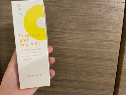 パイナップル豆乳除毛クリーム/鈴木ハーブ研究所/除毛クリームを使ったクチコミ(1枚目)