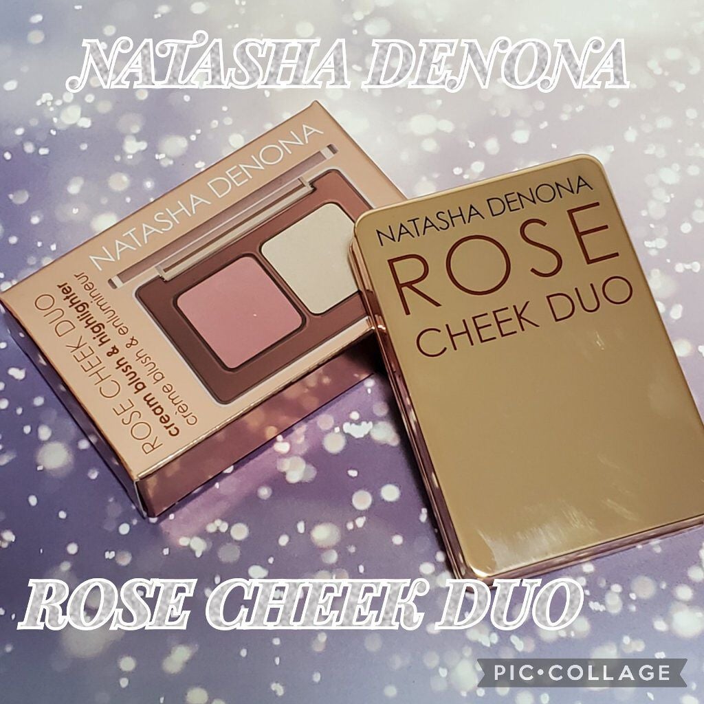 ミニローズチークデュオ/Natasha Denona/パウダーチークを使ったクチコミ(1枚目)