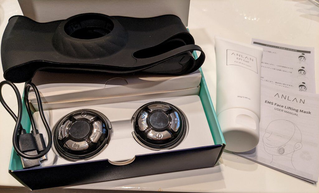 ANLAN EMS Vラインフェイスリフティングマスク/ANLAN/その他を使ったクチコミ（2枚目）