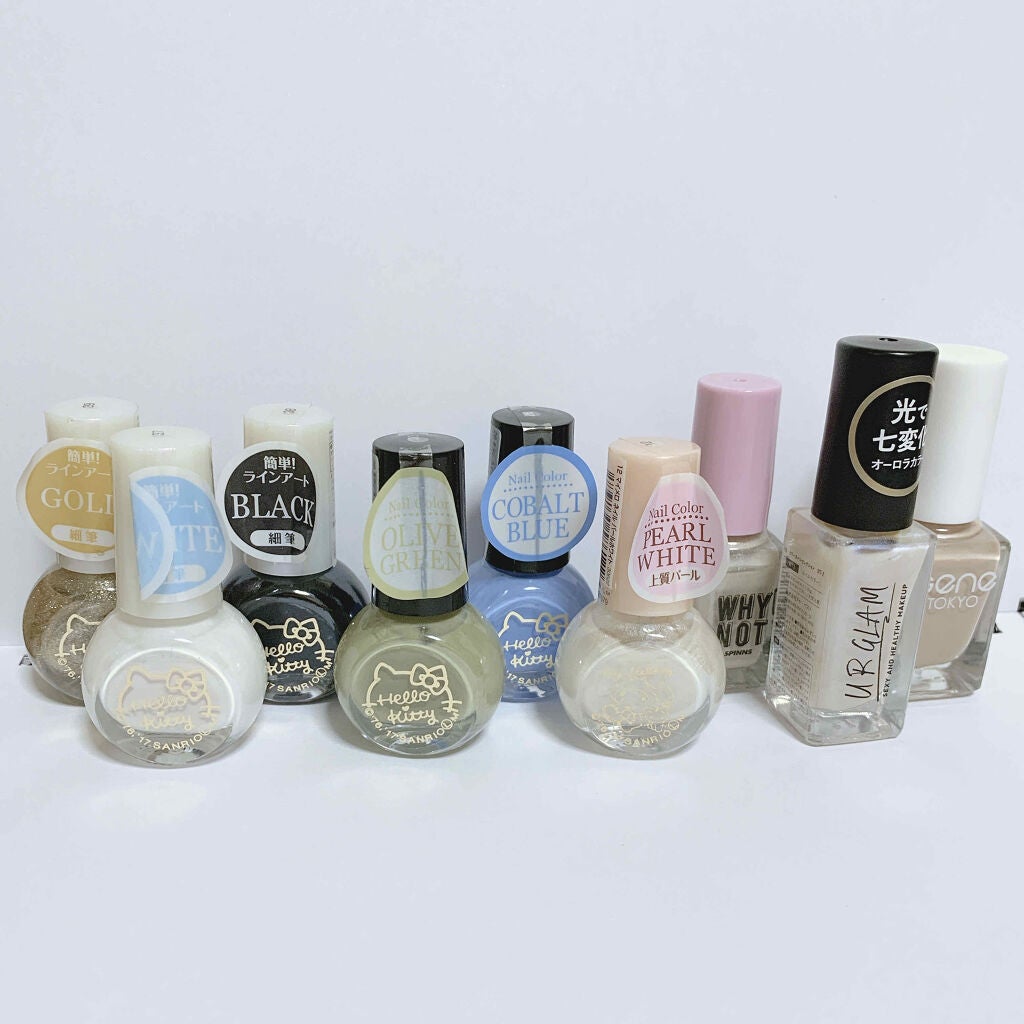 ネイルシール/セリア/ネイルシールを使ったクチコミ(2枚目)