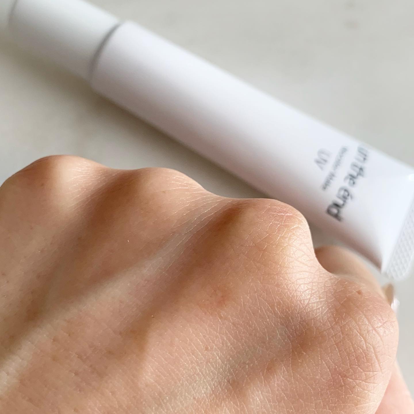 薬用ノーカラーメイクUV/アンジエンド/化粧下地を使ったクチコミ（3枚目）