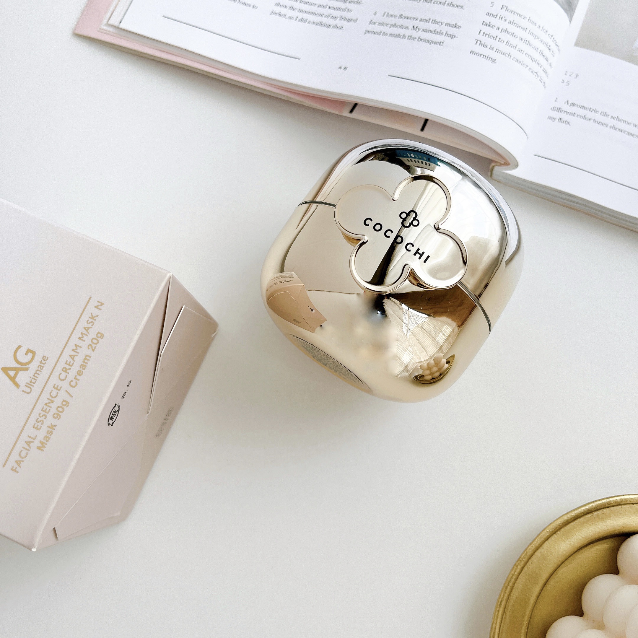 フェイシャル エッセンス クリームマスク/COCOCHI/フェイスクリームを使ったクチコミ（1枚目）