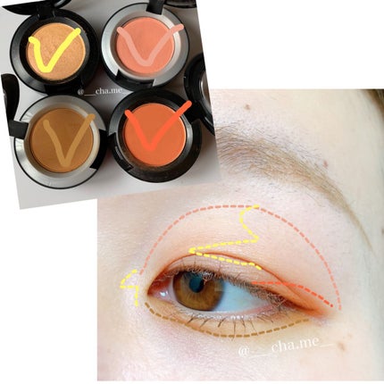 スモール アイシャドウ/M・A・C/単色アイシャドウを使ったクチコミ(5枚目)