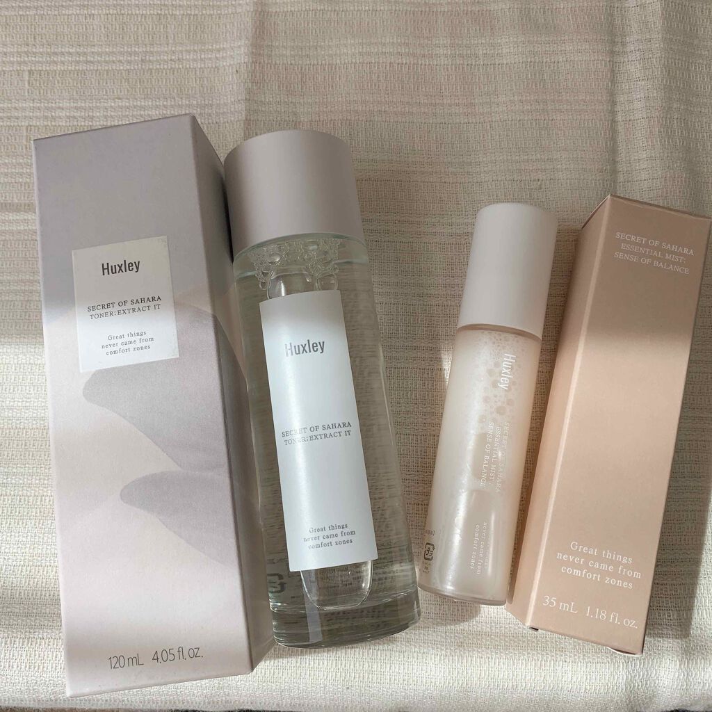 トナー；エクストラクトイット/Huxley/化粧水を使ったクチコミ（1枚目）