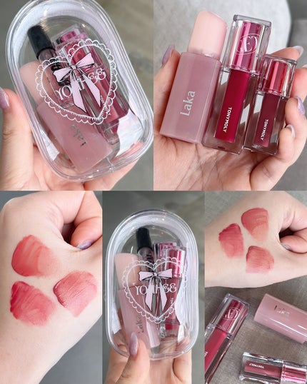 フルーティーグラムティント/Laka/リップティントを使ったクチコミ(9枚目)