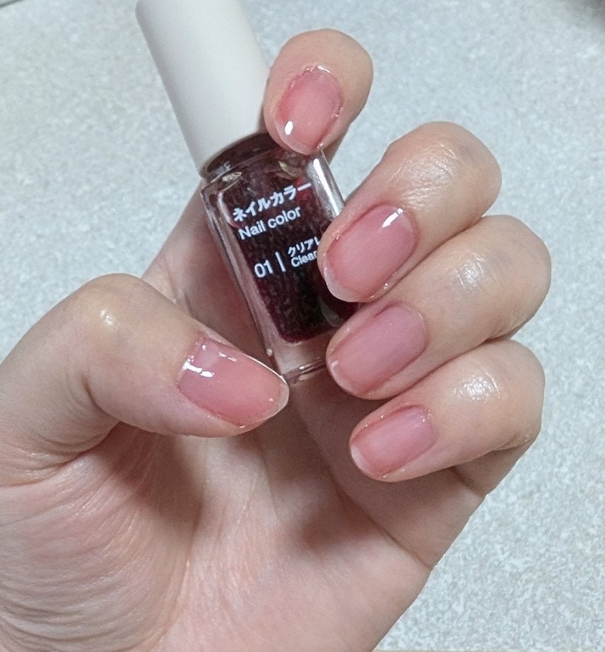 ネイルカラー/無印良品/マニキュアを使ったクチコミ(1枚目)