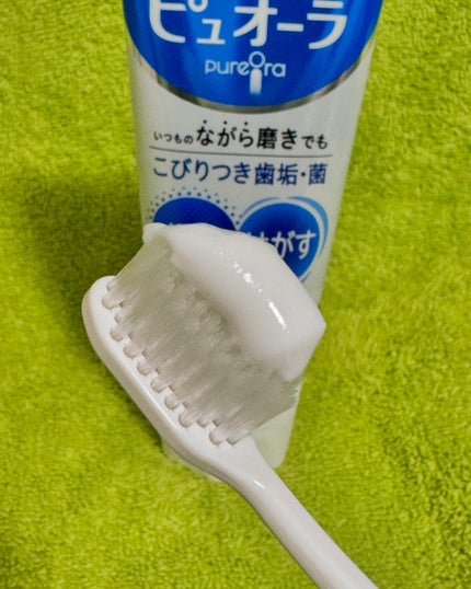 薬用ピュオーラ ハミガキ ストロングミント 大容量 170g/ピュオーラ/歯磨き粉の画像