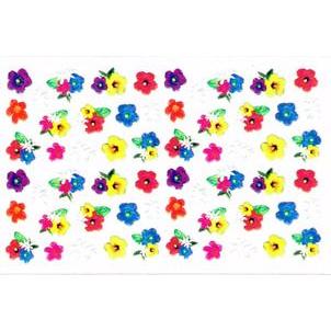 No.1-6 カラフルお花