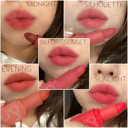 ゼログラムマットリップスティック/rom&nd/口紅を使ったクチコミ(4枚目)