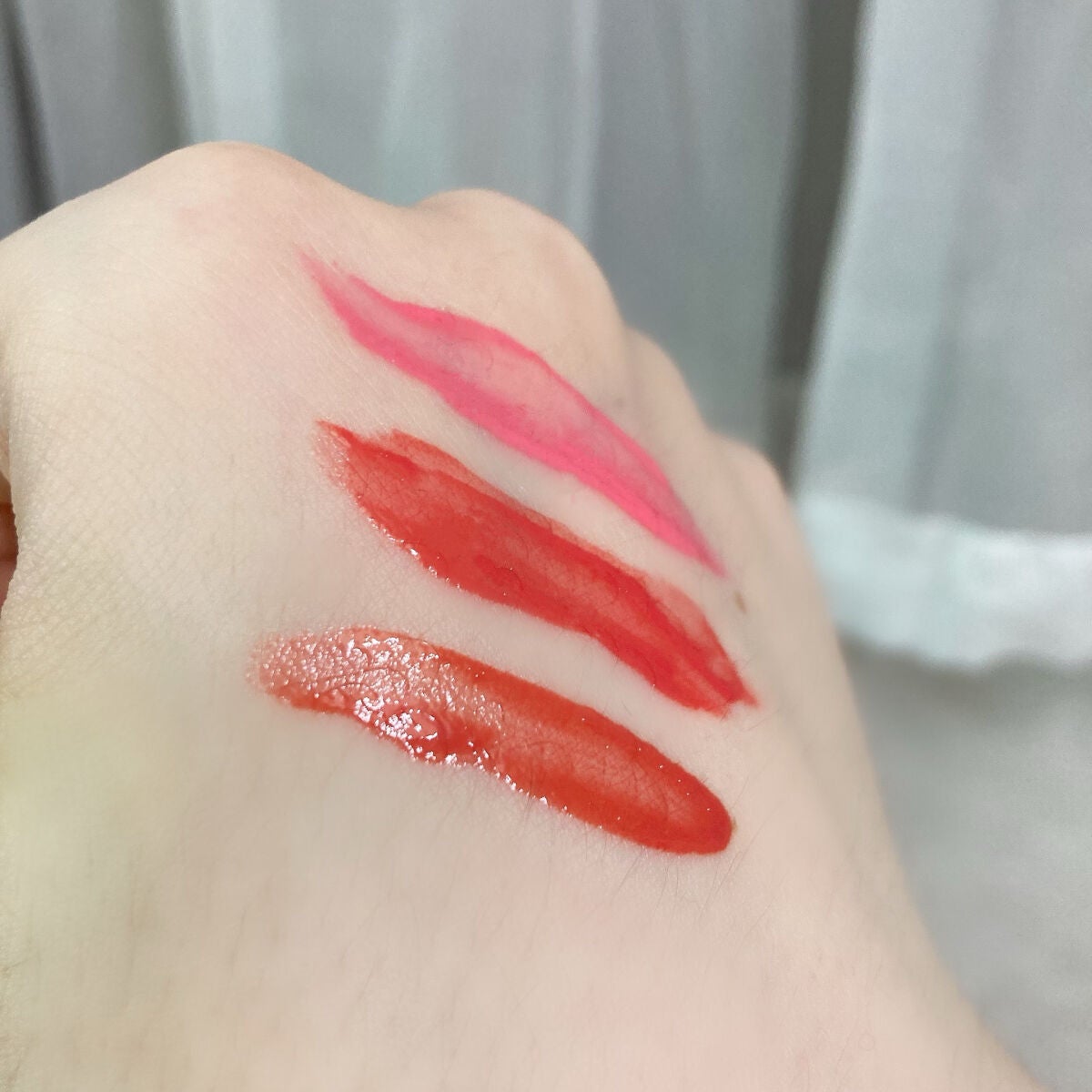 フルーティーグラムティント/Laka/リップティントを使ったクチコミ(2枚目)