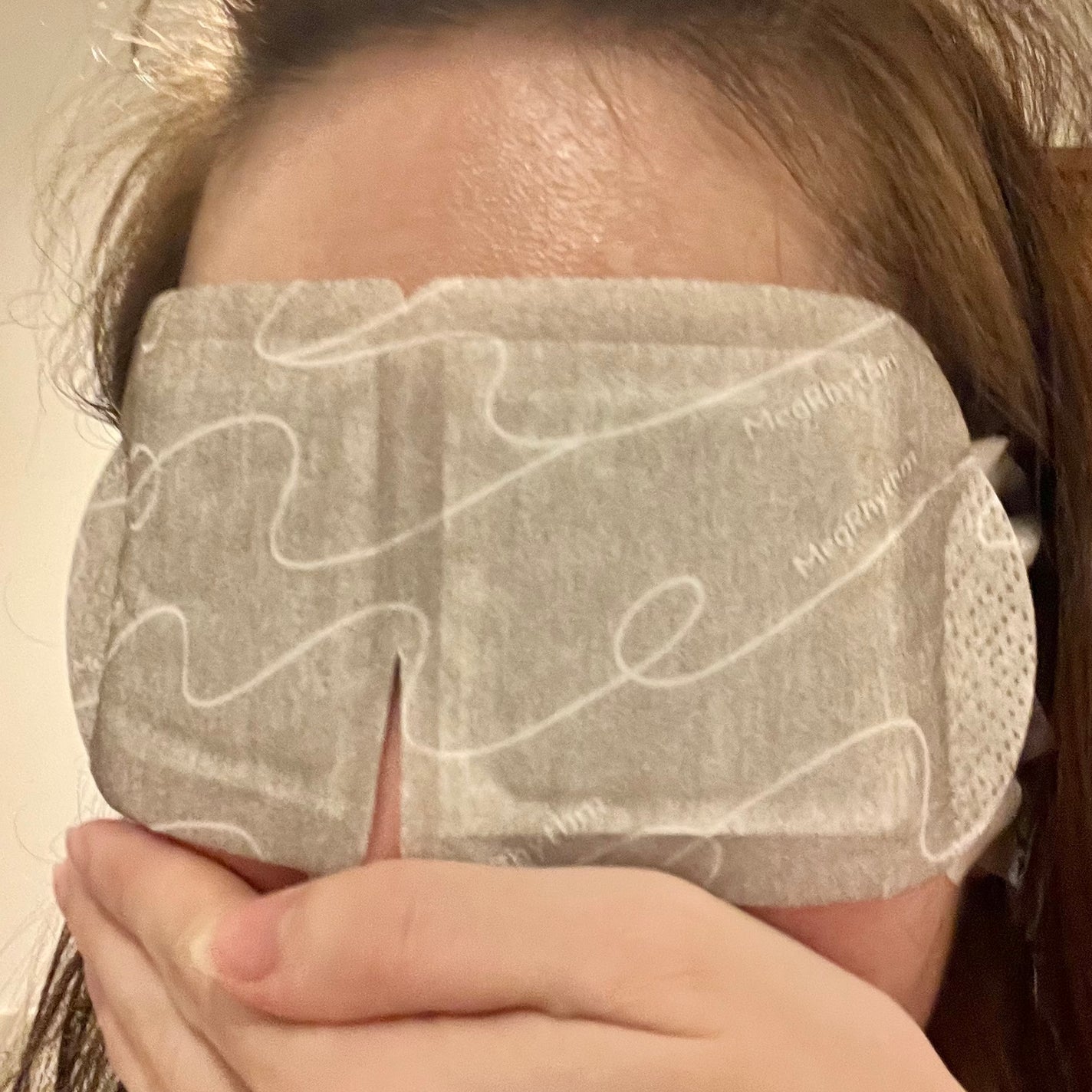 めぐりズム 蒸気でホットアイマスク 無香料/めぐりズム/ホットアイマスクを使ったクチコミ(4枚目)