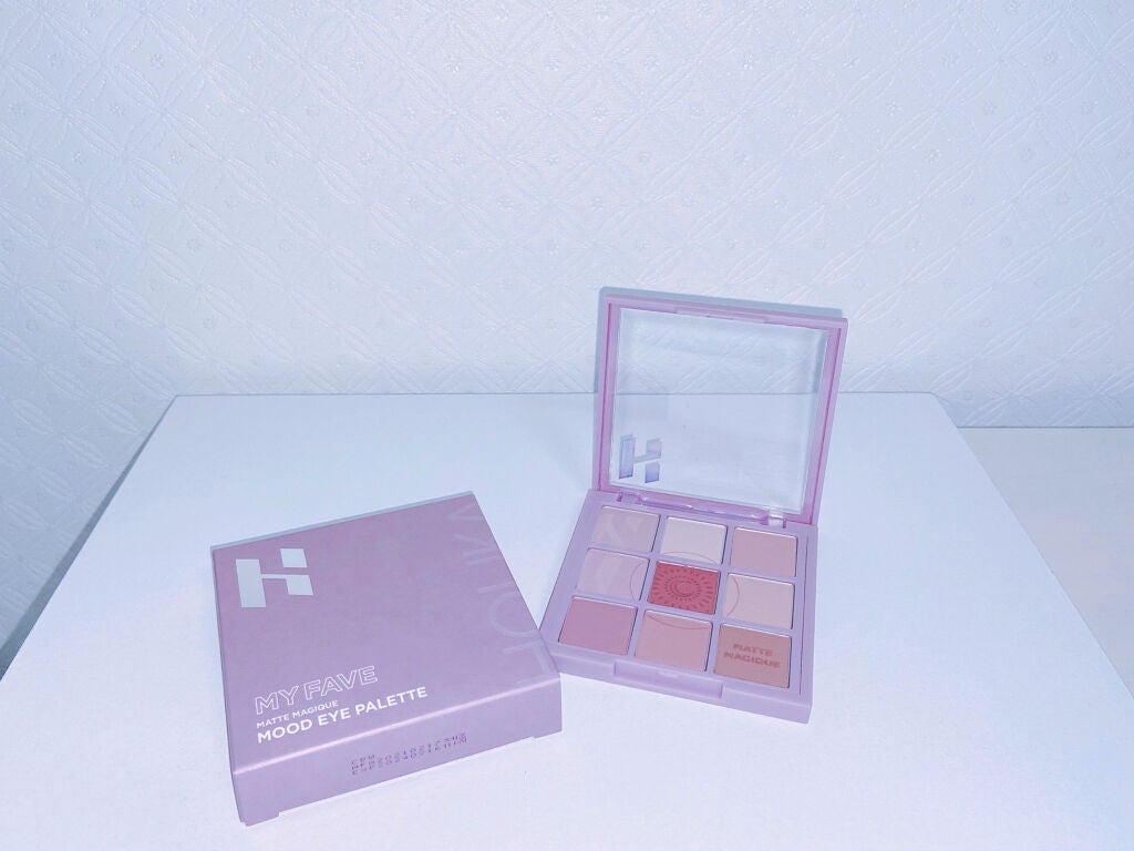 マイフェイブムードアイパレット 9カラー/HOLIKA HOLIKA/アイシャドウパレットを使ったクチコミ(3枚目)