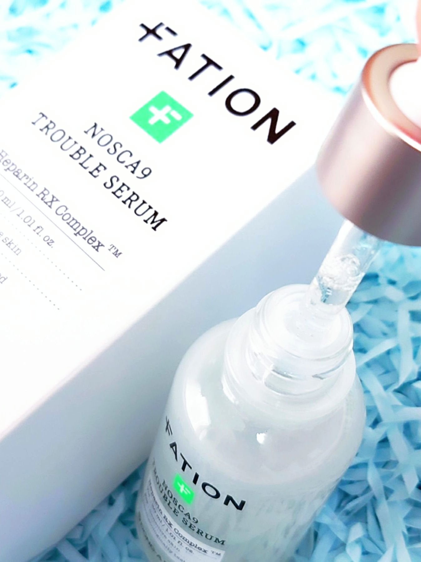 ノスカナイン トラブル セラム/FATION/美容液を使ったクチコミ(2枚目)