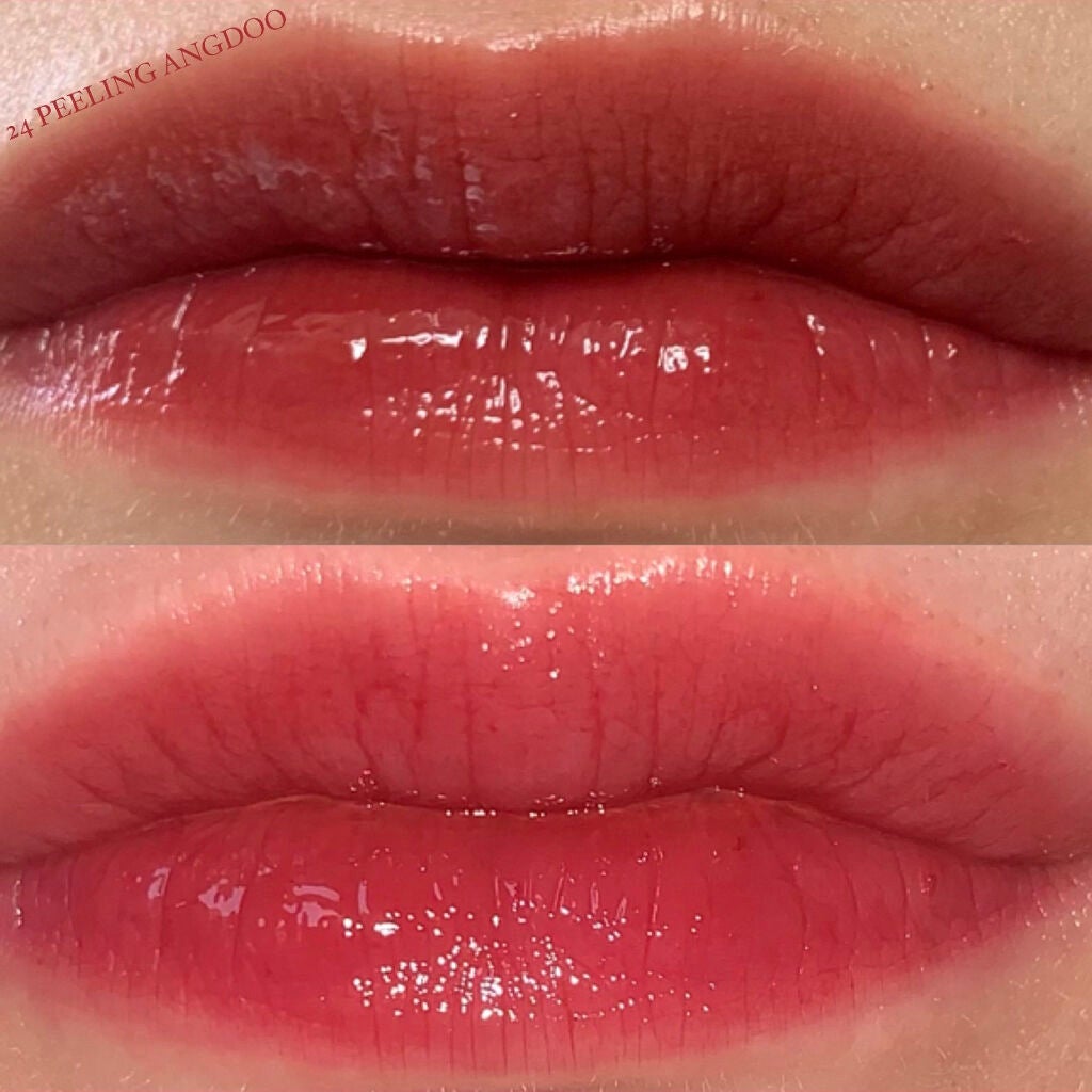 ジューシーラスティングティント/rom&nd/リップティントを使ったクチコミ(4枚目)