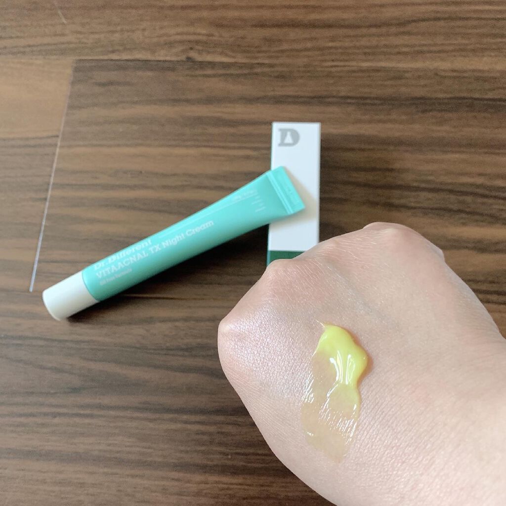 ビタアクナル TX ナイトクリーム/Dr.Different/フェイスクリームを使ったクチコミ(2枚目)