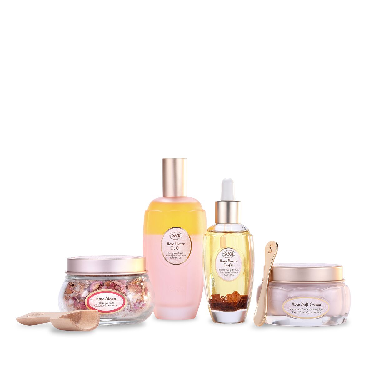 試してみた】ローズフェイスケア 4STEPコンプリートキット/SABON | LIPS