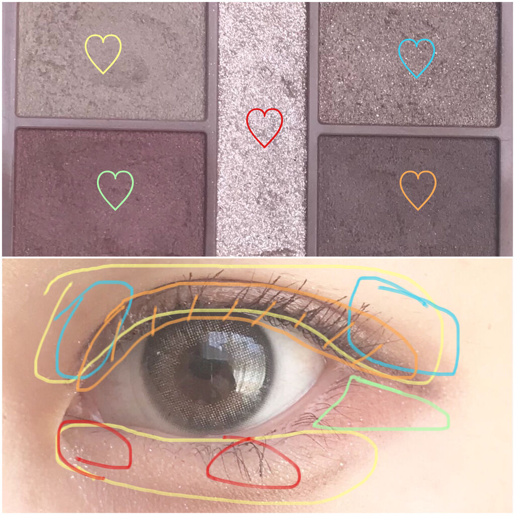 パーフェクトスタイリストアイズ/キャンメイク/アイシャドウパレットを使ったクチコミ（2枚目）