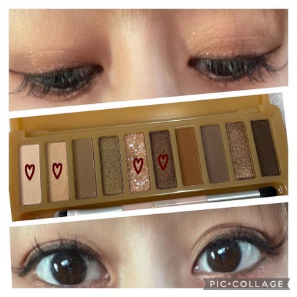 Eyeshadow Palette (アイシャドウパレット)/CathyDoll/アイシャドウパレットを使ったクチコミ(4枚目)