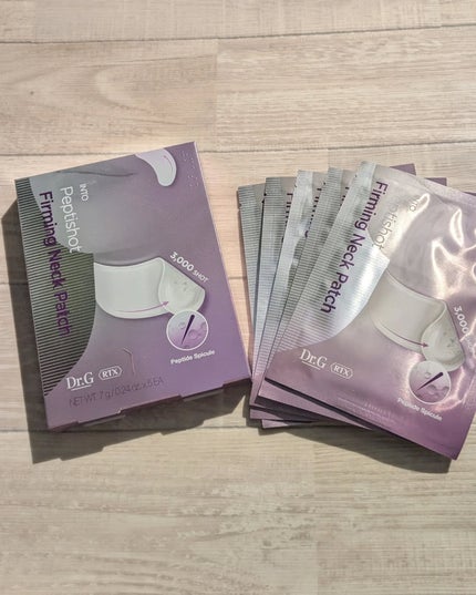 RTXペプチショットネックパッチ/Dr.G/シートマスク・パックを使ったクチコミ(8枚目)