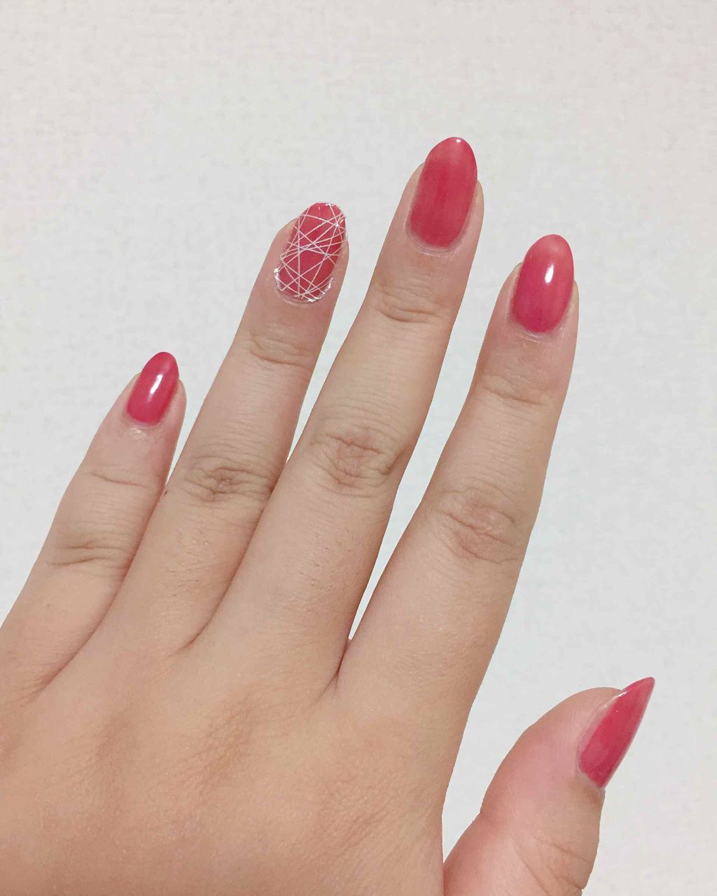 グロッシーコート/スキューズミー/オールインワンネイルを使ったクチコミ（1枚目）