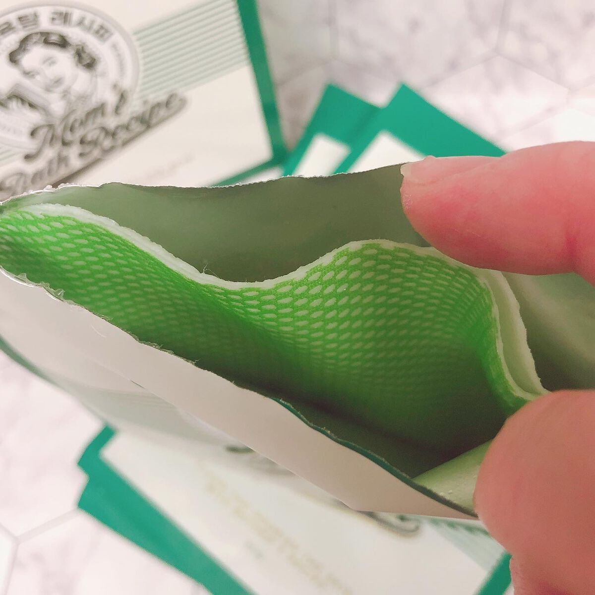 ボディピーリングパッド/Mom’s Bath Recipe/ピーリングを使ったクチコミ(2枚目)