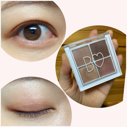 THE アイパレR/b idol/アイシャドウパレットを使ったクチコミ(1枚目)