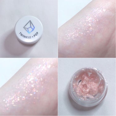 twinkle pop  jelly Glitter/CLIO/ジェル・クリームアイシャドウを使ったクチコミ（2枚目）