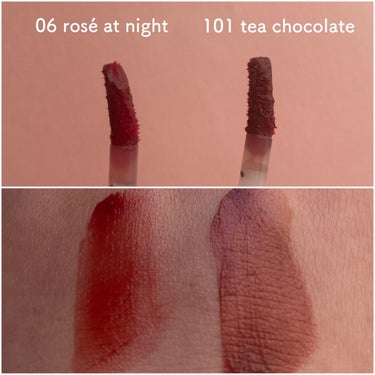 ジルスチュアート タイムレスグロウ ルージュティント 101（限定）tea chocolate /JILL STUART/口紅を使ったクチコミ（3枚目）