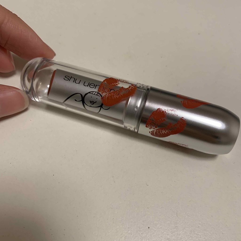 ルージュ アンリミテッド マット/shu uemura/口紅を使ったクチコミ(2枚目)
