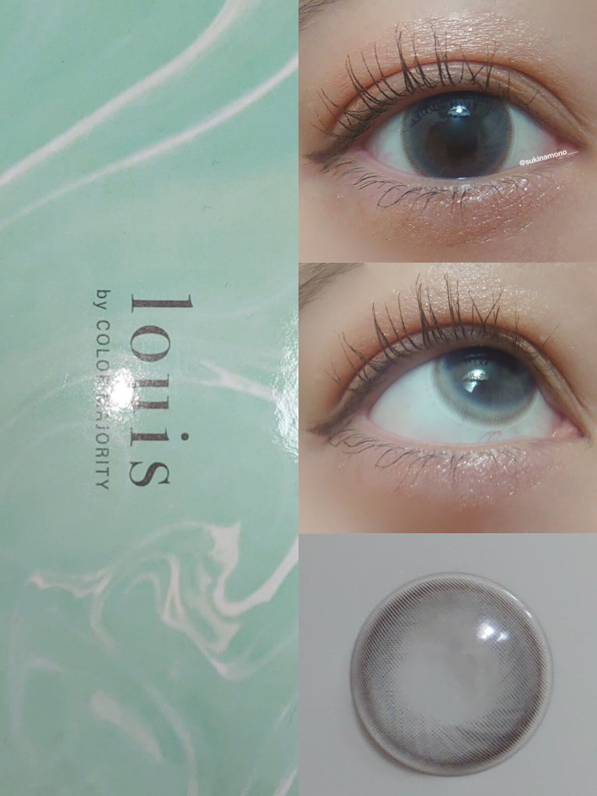 ルイ バイ カラーマジョリティー /louis by COLOR MAJORITY/カラーコンタクトレンズを使ったクチコミ（2枚目）