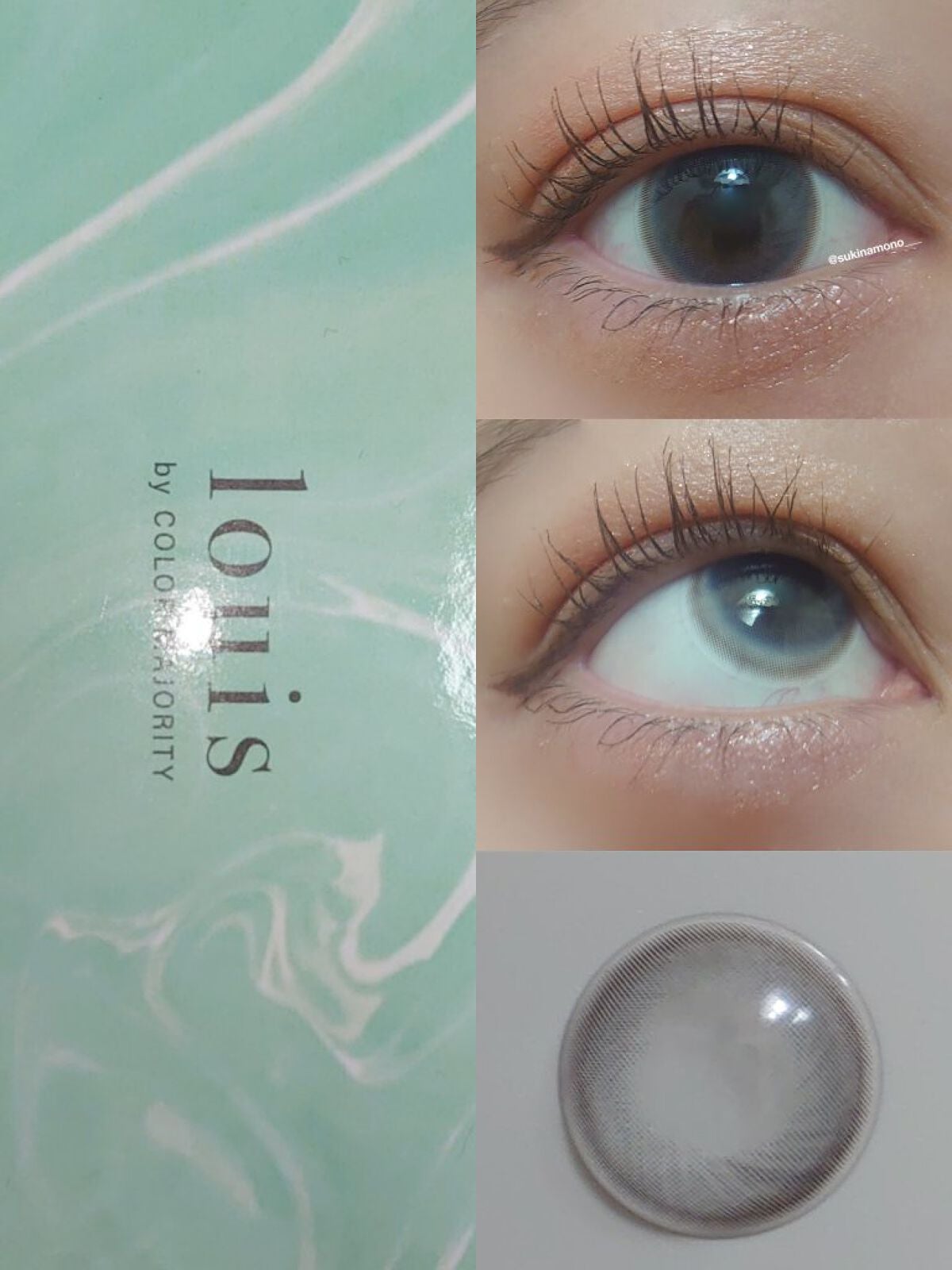 ルイ バイ カラーマジョリティー /louis by COLOR MAJORITY/カラーコンタクトレンズを使ったクチコミ(2枚目)