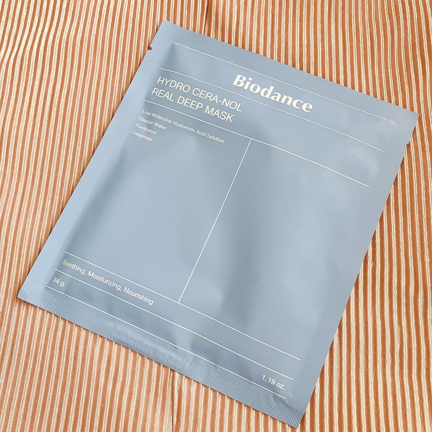 ハイドロセラノールリアルディープマスク/Biodance/シートマスク・パックを使ったクチコミ（2枚目）