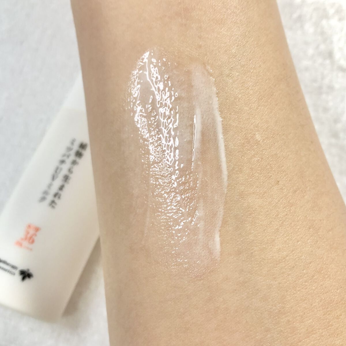 植物から生まれたミツバチUVミルク/アピセラピーコスメティクス/日焼け止めミルクを使ったクチコミ（3枚目）